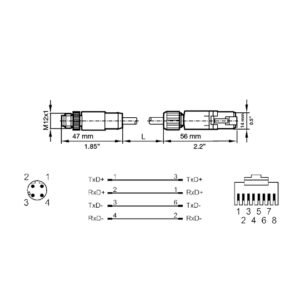 Ethernet Programming Cable