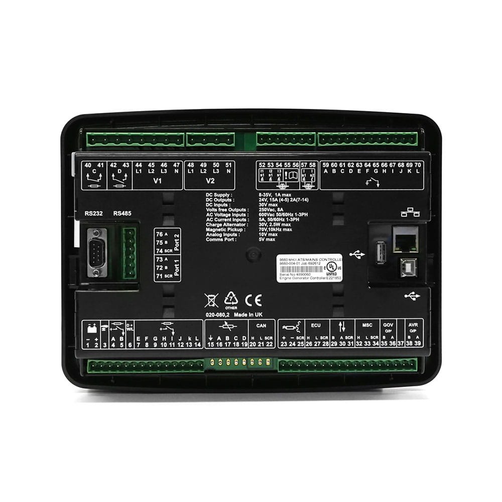 DSE8660 Auto Transfer Switch & Mains (Utility) Control Module