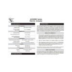 ACB2001-24V | Universal Rotary Actuator